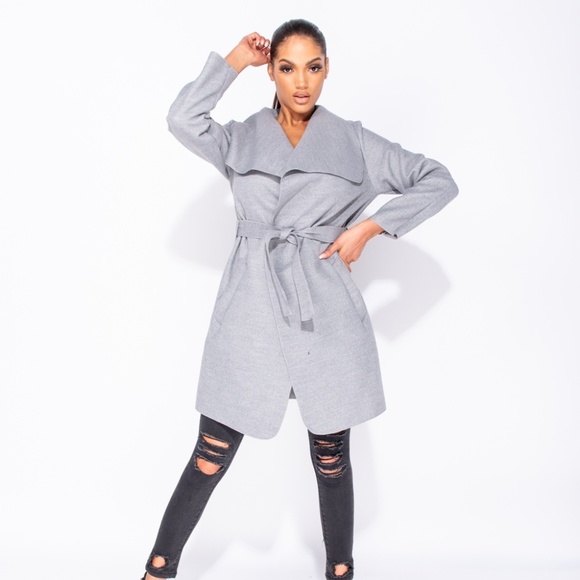 Monique Gray Belted Duster Jacket - Picture 5 of 8